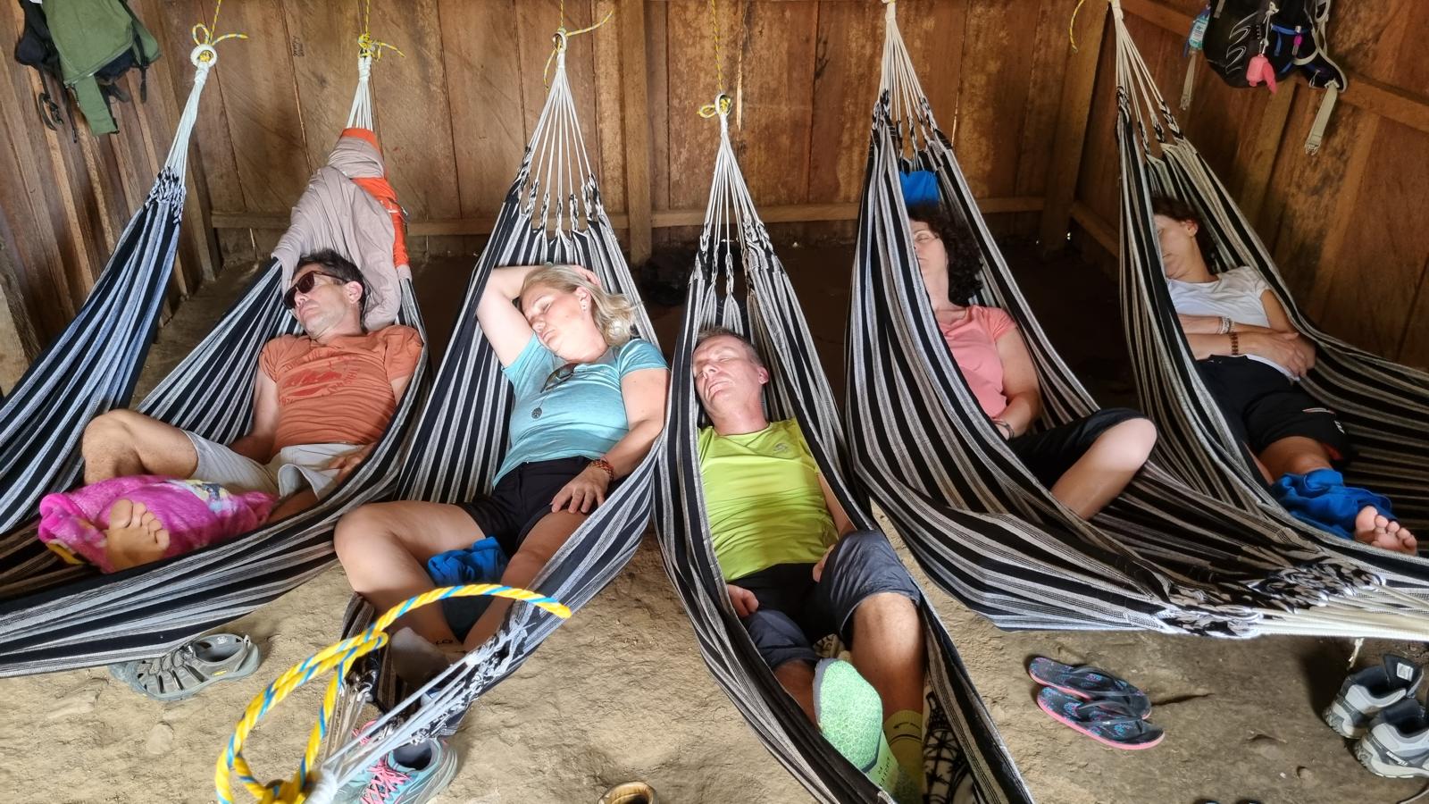 Hammocks by the river